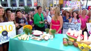 Daphne Oz on the Today Show herbal Popcorn