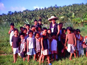 Children in the Philippines.