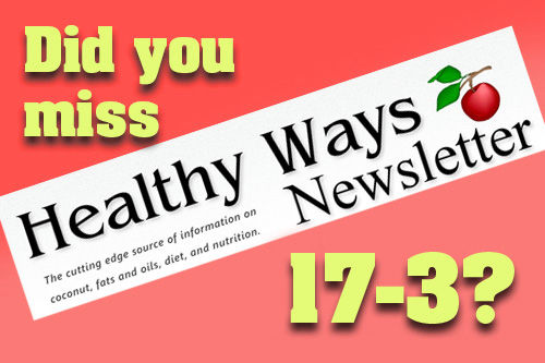 Did You Mis Healthy Ways Newsletter 17-3